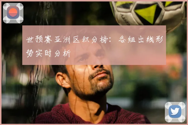 世预赛亚洲区积分榜：各组出线形势实时分析